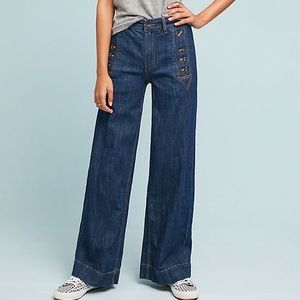 Pilcro & the Letterpress Wide Leg Starboard Jeans